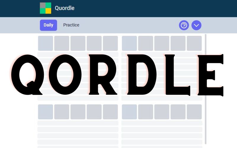 Qordle Web Based Puzzle Video Game